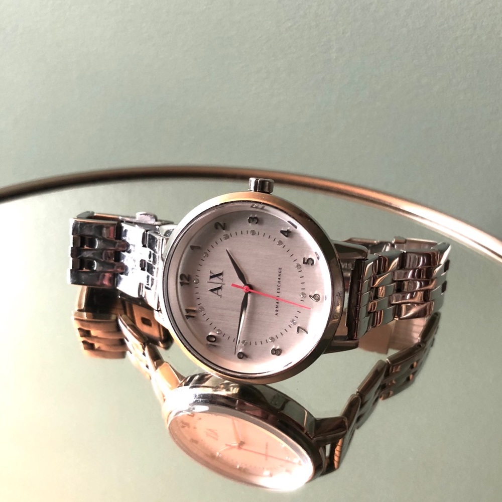 ⏱Armani Exchange Watch - Silver